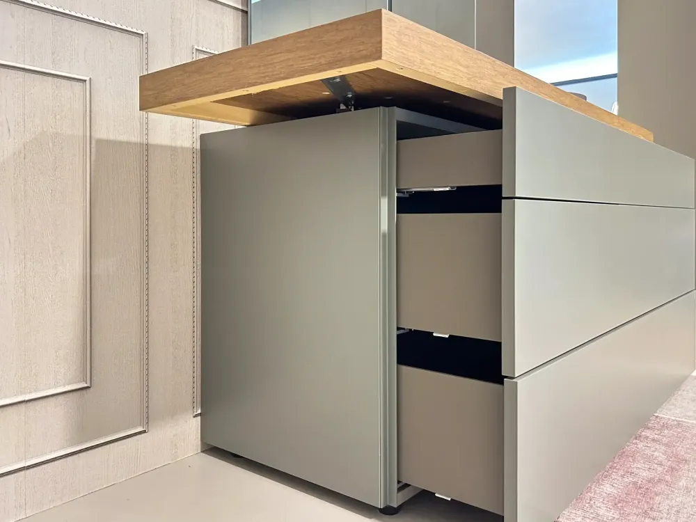 Clearance Cassettiera Como argo top mobile in Laminato con forte sconto Cassettiere