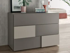 Spagnol Mobili Cassettiera Design modello Domino a marchio a prezzo Outlet- Cassettiere