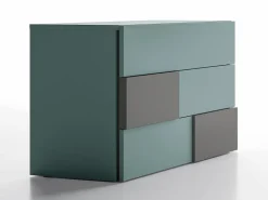 Spagnol Mobili Cassettiera Design modello Domino a marchio a prezzo Outlet- Cassettiere