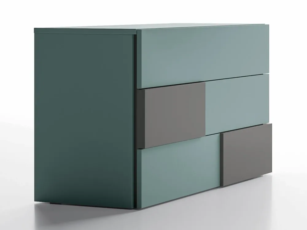 Spagnol Mobili Cassettiera Design modello Domino a marchio a prezzo Outlet- Cassettiere