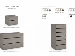 New Cassettiera Design modello Gap a marchio a prezzo scontato Cassettiere