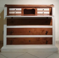 New Cassettiera Gruppo in massello di castagno in Legno a prezzi convenienti Cassettiere