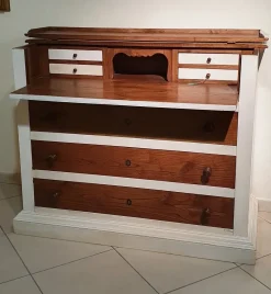 New Cassettiera Gruppo in massello di castagno in Legno a prezzi convenienti Cassettiere