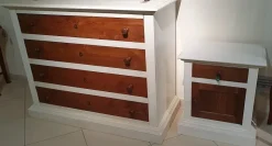 New Cassettiera Gruppo in massello di castagno in Legno a prezzi convenienti Cassettiere