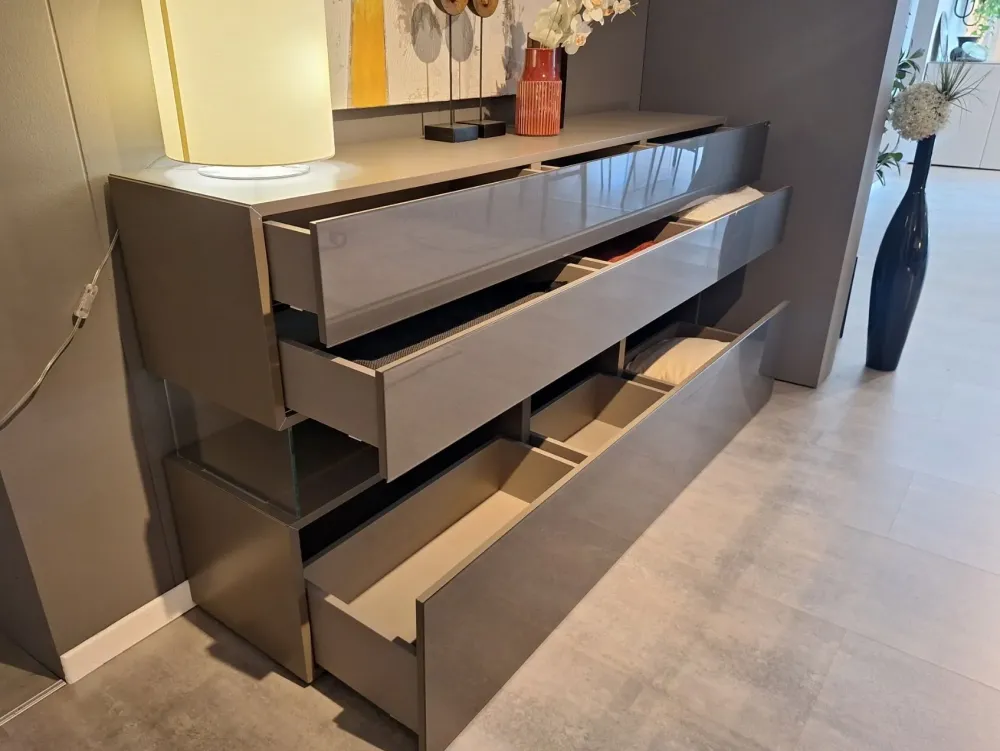 Cassettiera in Laccato lucido Air dresser in Offerta Outlet^Lago Clearance