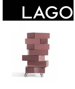 Outlet Cassettiera in Laccato opaco Morgana 7 cassetti a prezzo Outlet Cassettiere