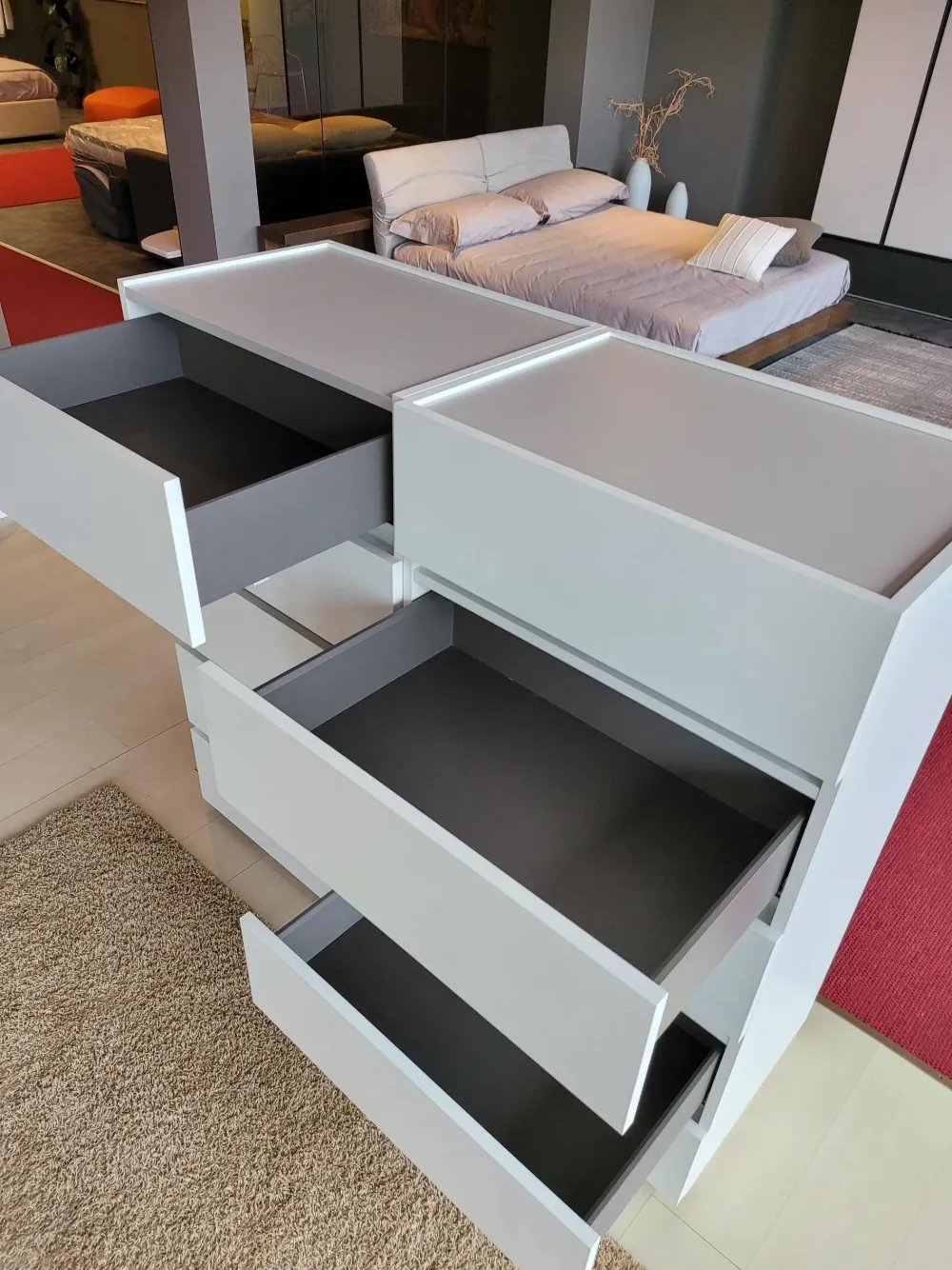 Tomasella Cassettiera in Laminato Replay 5 cassetti a prezzo Outlet- Cassettiere