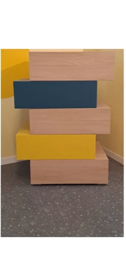 New Cassettiera in Laminato Wallbox a prezzo Outlet Cassettiere