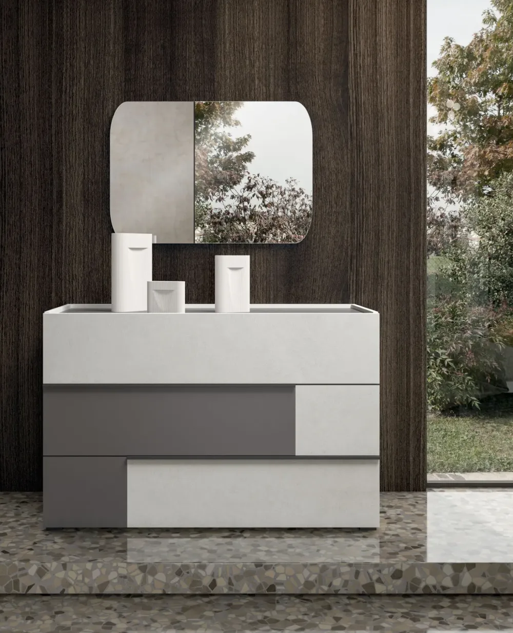 Sale Cassettiera in Laminato Zick a prezzo scontato Cassettiere