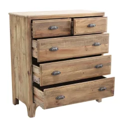 Discount Cassettiera in Legno Legno riciclato 5c a prezzo scontato Cassettiere