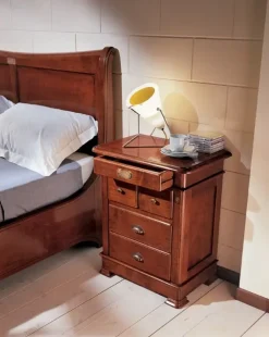 Artigianale Cassettiera in Legno Modello quadrifogli a prezzo Outlet- Cassettiere