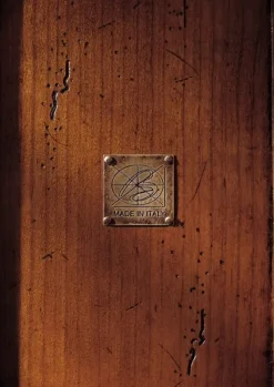 Artigianale Cassettiera in Legno Modello quadrifogli a prezzo Outlet- Cassettiere