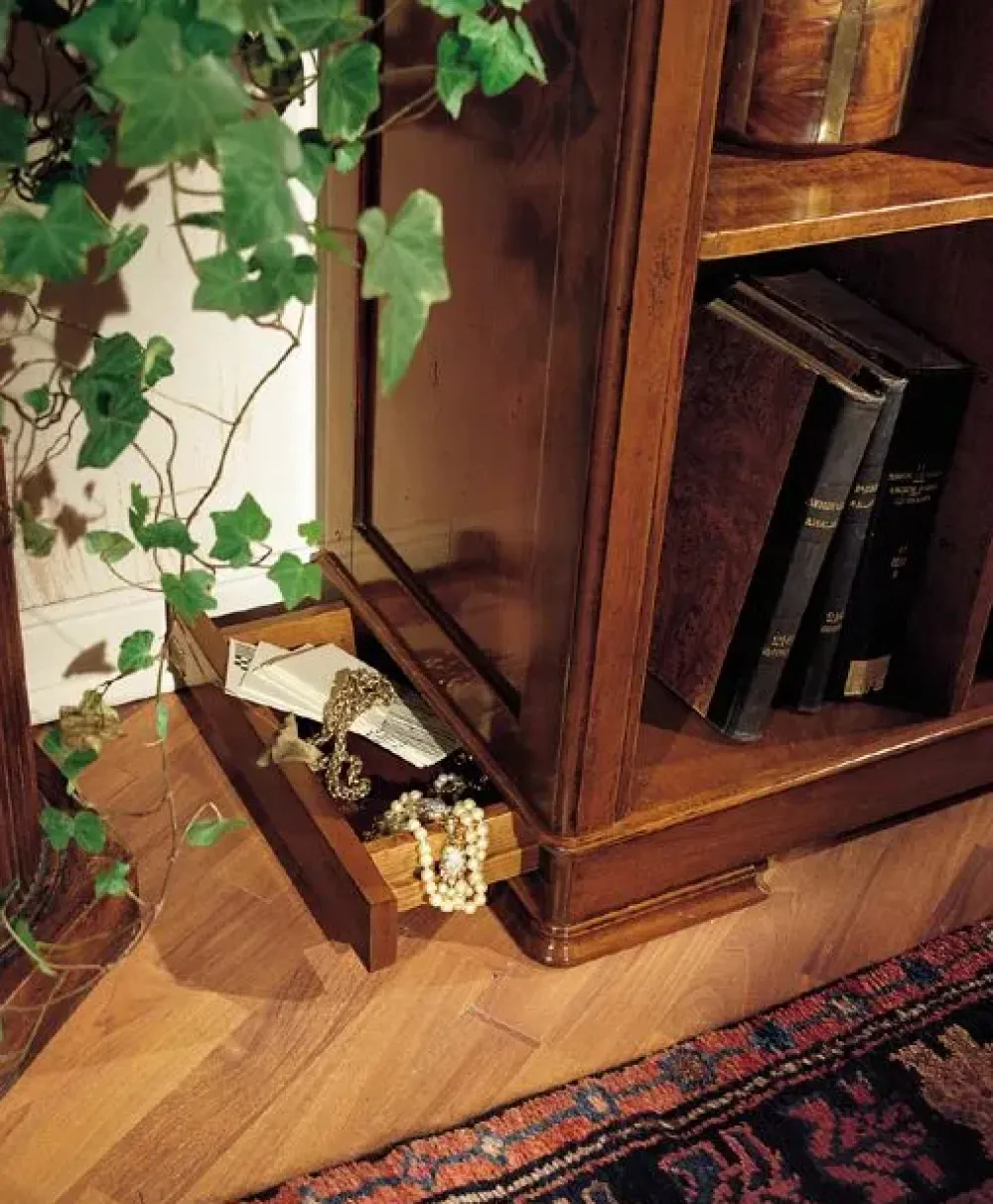 Cassettiera in Legno Modello quadrifogli a prezzo Outlet^Mobilificio Bellutti New