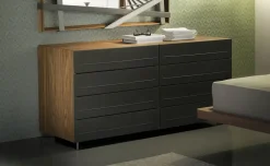 Cassettiera in Pelle Dyno a prezzo Outlet^Cattelan Italia Sale