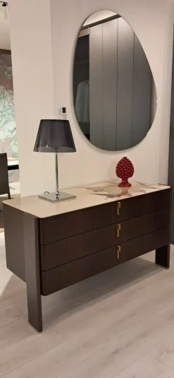 Cattelan Italia Cassettiera Julian in Legno con forte sconto- Cassettiere