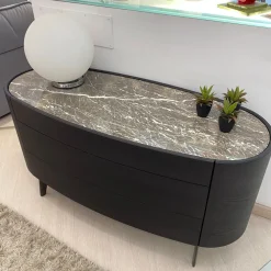 Poliform Cassettiera Kelly in Legno con forte sconto- Cassettiere