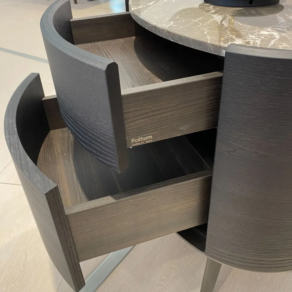 Poliform Cassettiera Kelly in Legno con forte sconto- Cassettiere