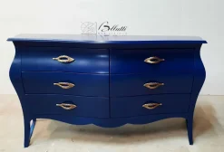 Artigianale Cassettiera Modello amalfi in Legno in offerta- Cassettiere