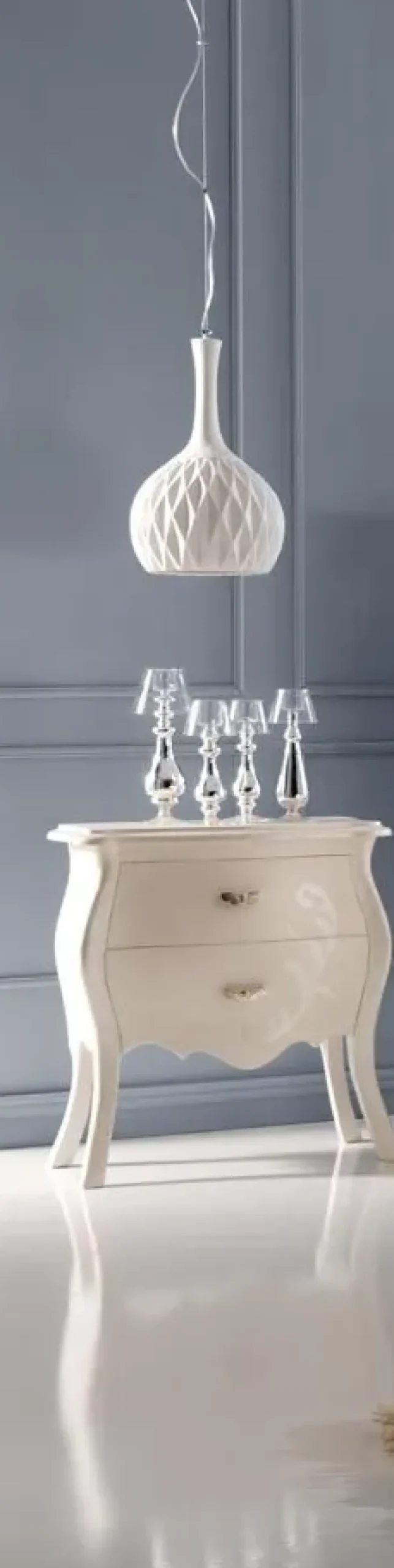 Masson Matiee Cassettiera modello Campo dei fiori in Laccato opaco scontata- Cassettiere