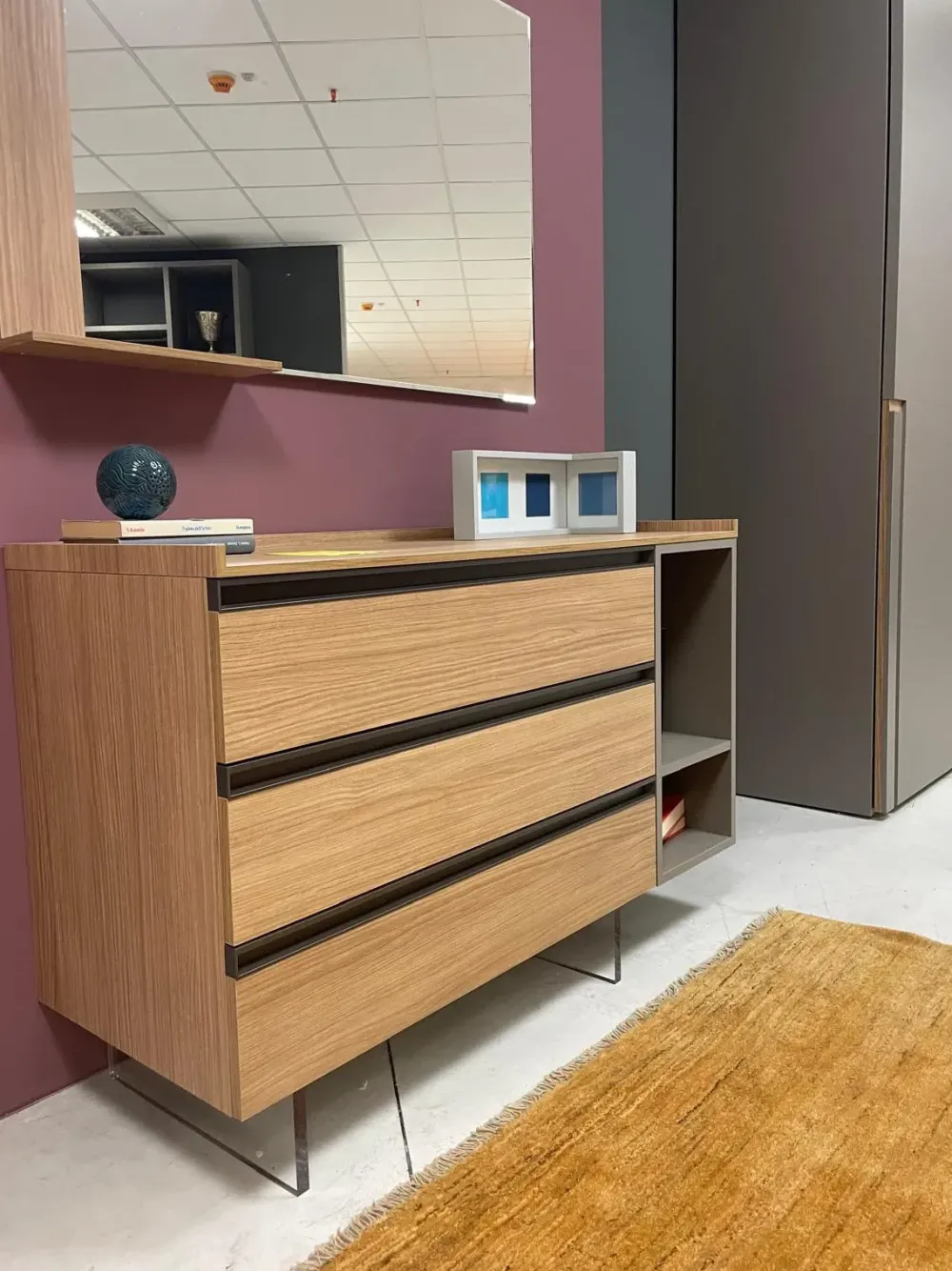 Cassettiera modello Comò ego in Laminato scontata Cassettiere