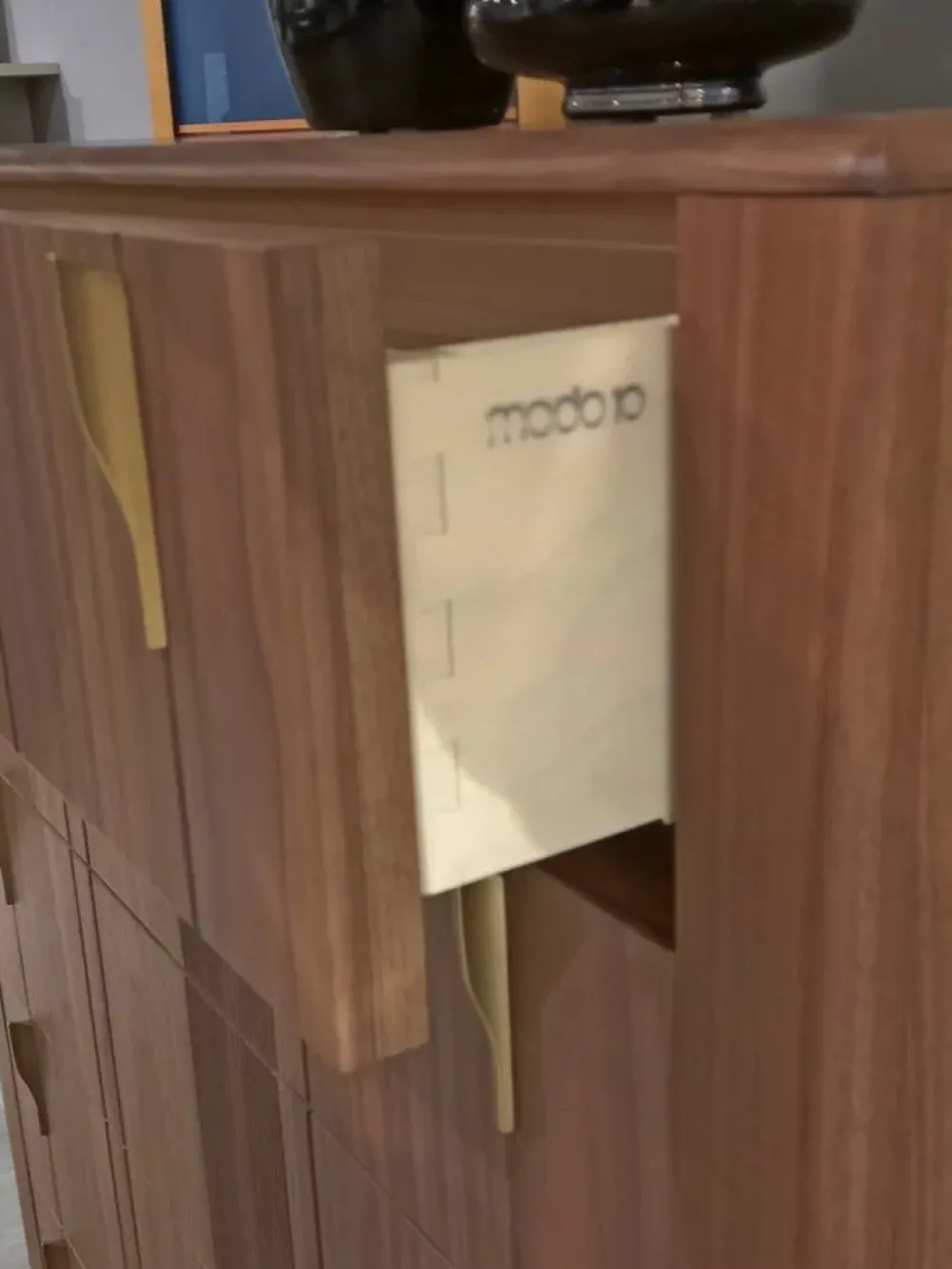 Clearance Cassettiera modello Domino in Legno scontata Cassettiere