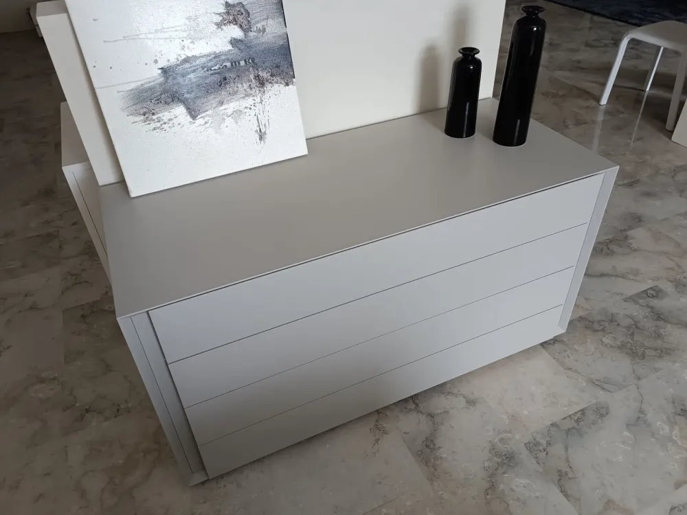 Cassettiera modello Luna in Laccato opaco in Offerta Outlet^Lema Clearance