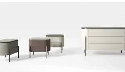 Artigianale Cassettiera modello Mod bacci in Laccato opaco in Offerta Outlet- Cassettiere