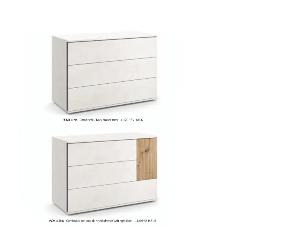 Cassettiera modello Neck in Laminato in Offerta Outlet^ZG Mobili Hot