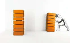 Minotti Italia Cassettiera modello Nyc & pisa di a prezzo riservato- Cassettiere