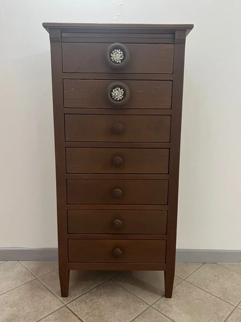 Marchetti Cassettiera modello Settimino d 20/p in Laccato opaco in Offerta Outlet- Cassettiere