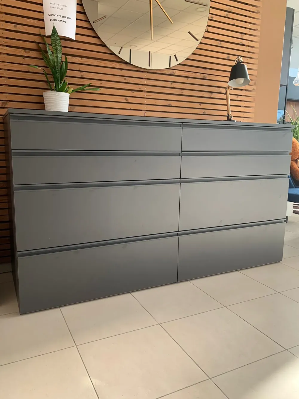 Cassettiera Moderna modello Lava a marchio a prezzo Outlet^Artigianale New