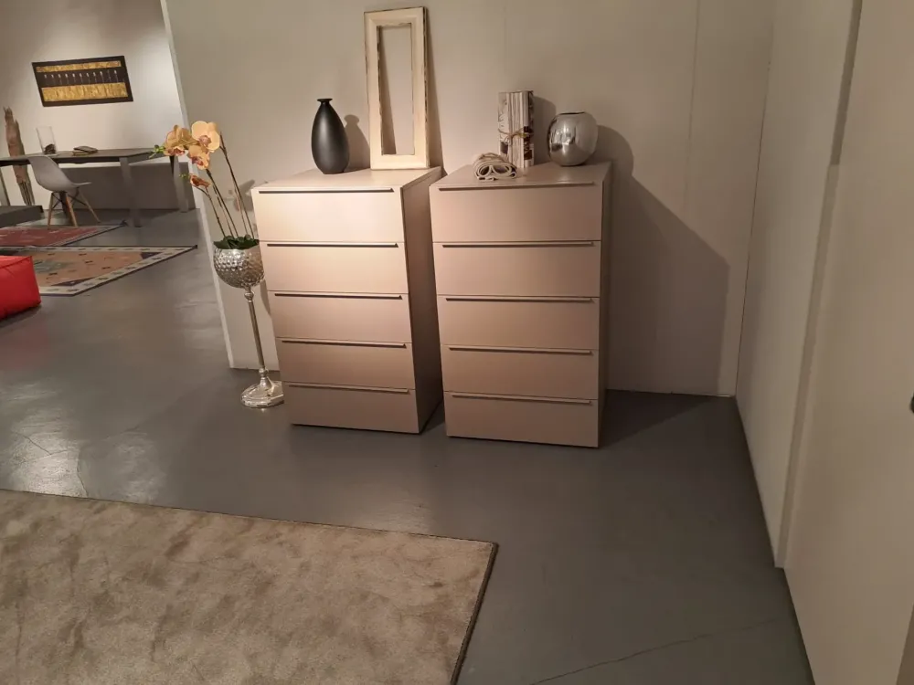 Clearance Cassettiera Spazio in Laccato opaco a prezzi outlet Cassettiere