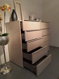 Clearance Cassettiera Spazio in Laccato opaco a prezzi outlet Cassettiere