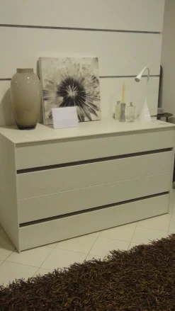 Outlet Comò Pitagora a prezzo ribassato in laminato Cassettiere