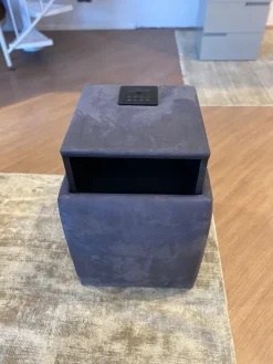 Bolzan Comodino modello Ares a prezzo ribassato in ecopelle- Comodini