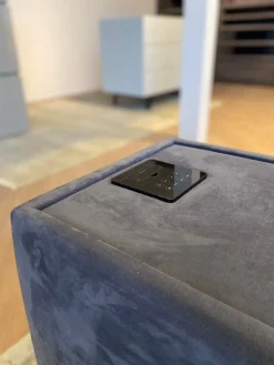 Bolzan Comodino modello Ares a prezzo ribassato in ecopelle- Comodini