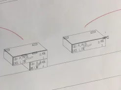 Comodino 36e8 OFFERTA OUTLET^Lago