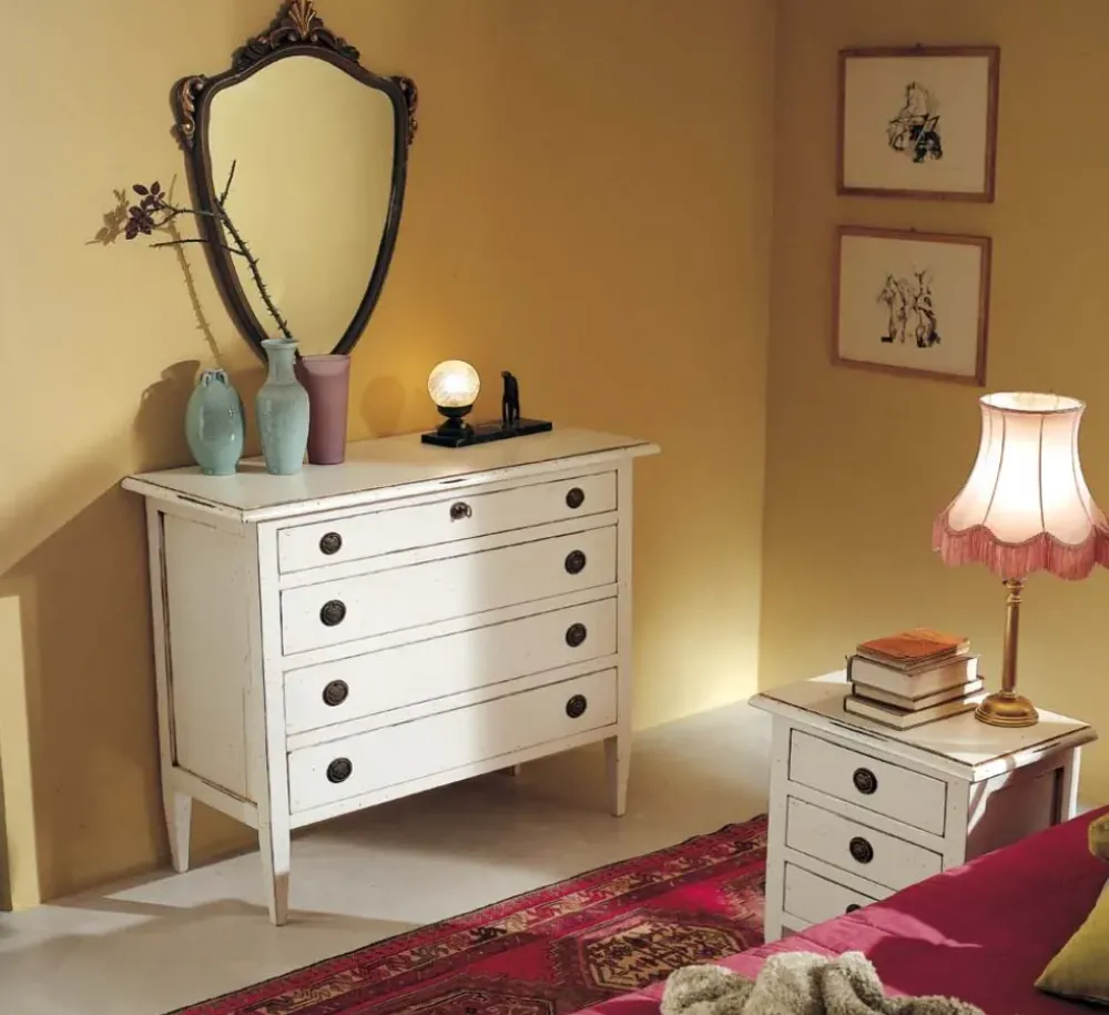 New Comodino modello Comò f803 a prezzo scontato in legno Comodini