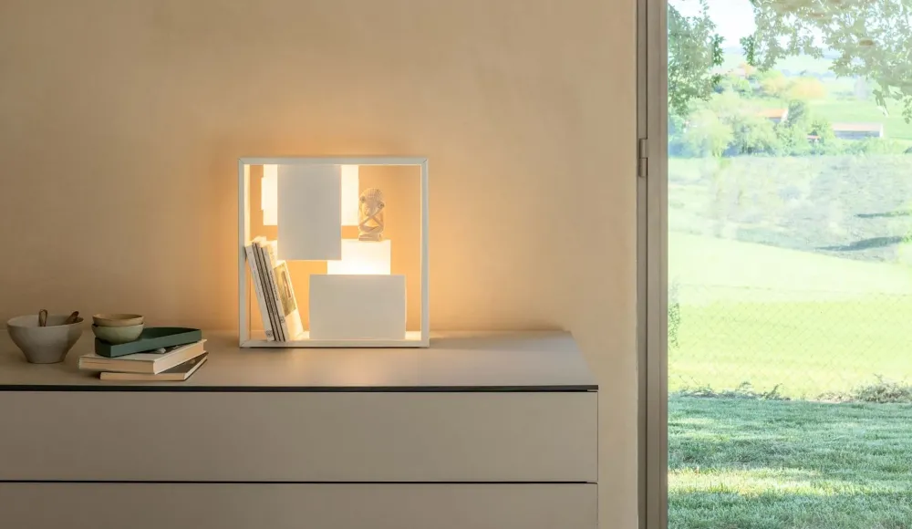 Comodino Juta a marchio a prezzo riservato^Flou Outlet