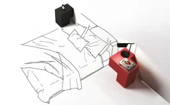 Clearance Comodino modello Formosa appoggiata a marchio a prezzi convenienti Comodini