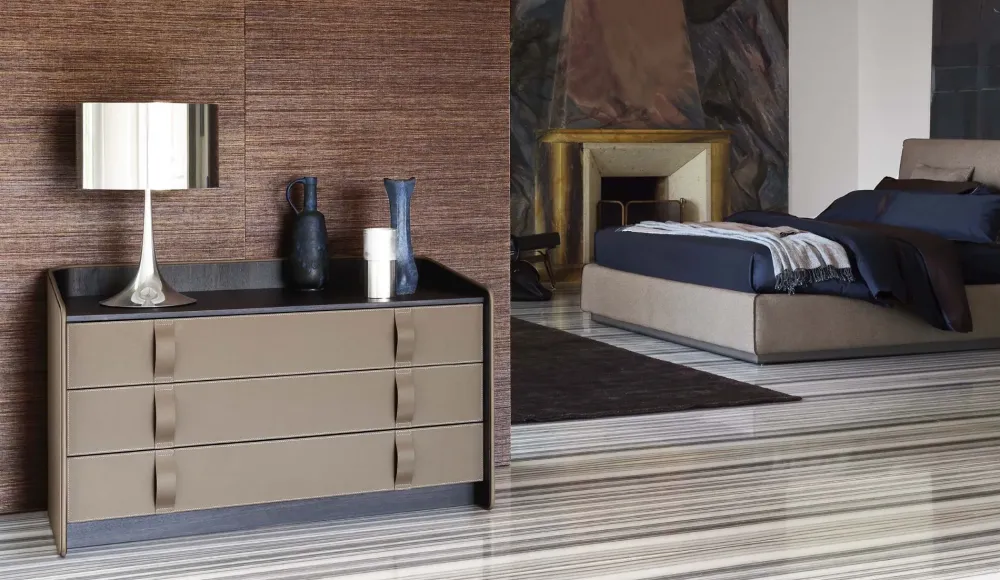 Flou Comodino modello Gentleman di- Comodini