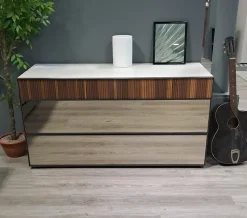 Comodino modello Gruppo letto vinci a prezzo scontato in laminato^Tomasella Hot