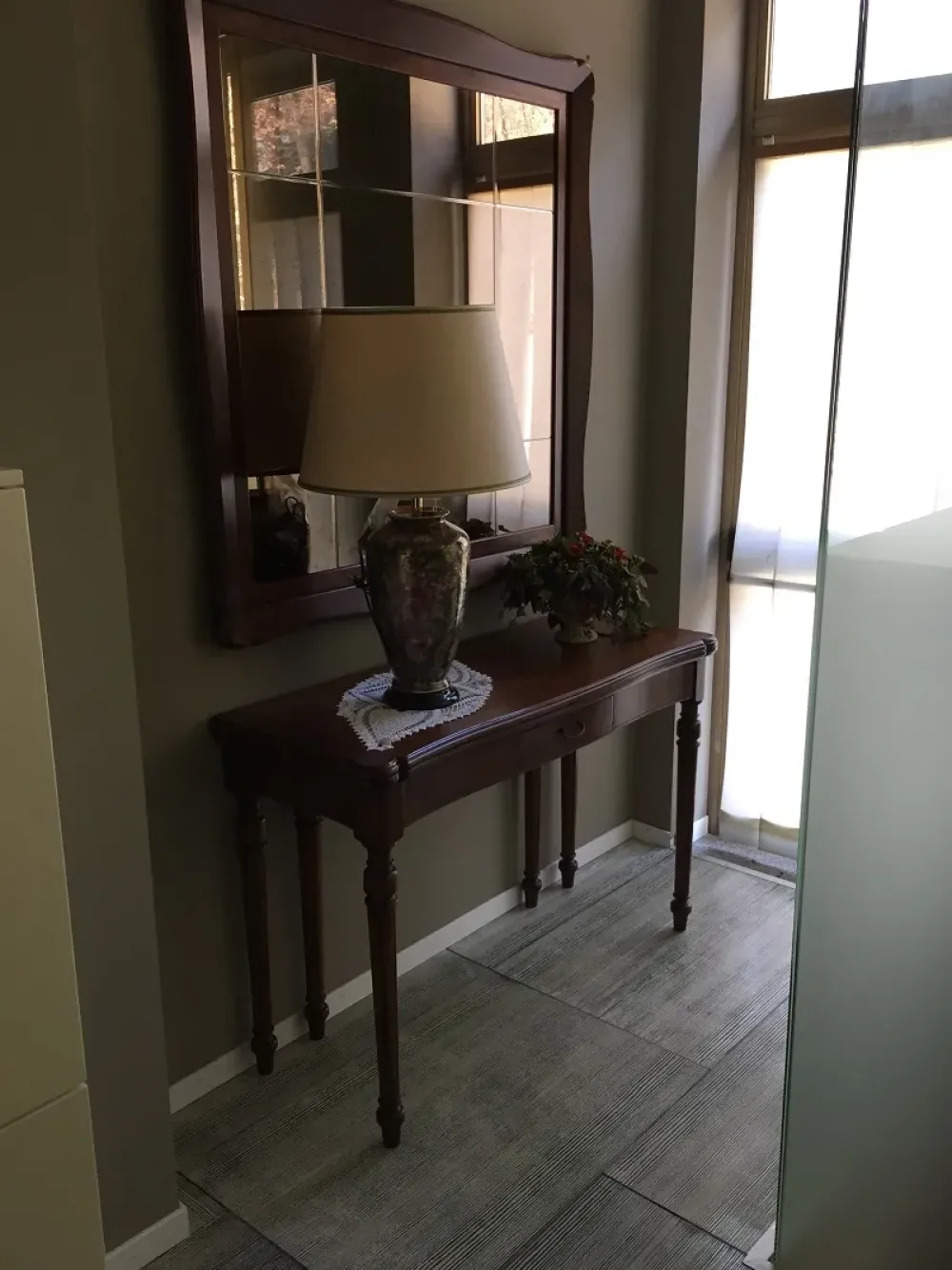 Marchetti Complemento Consolle e specchiera Classico Legno Consolle allungabile- Consolle