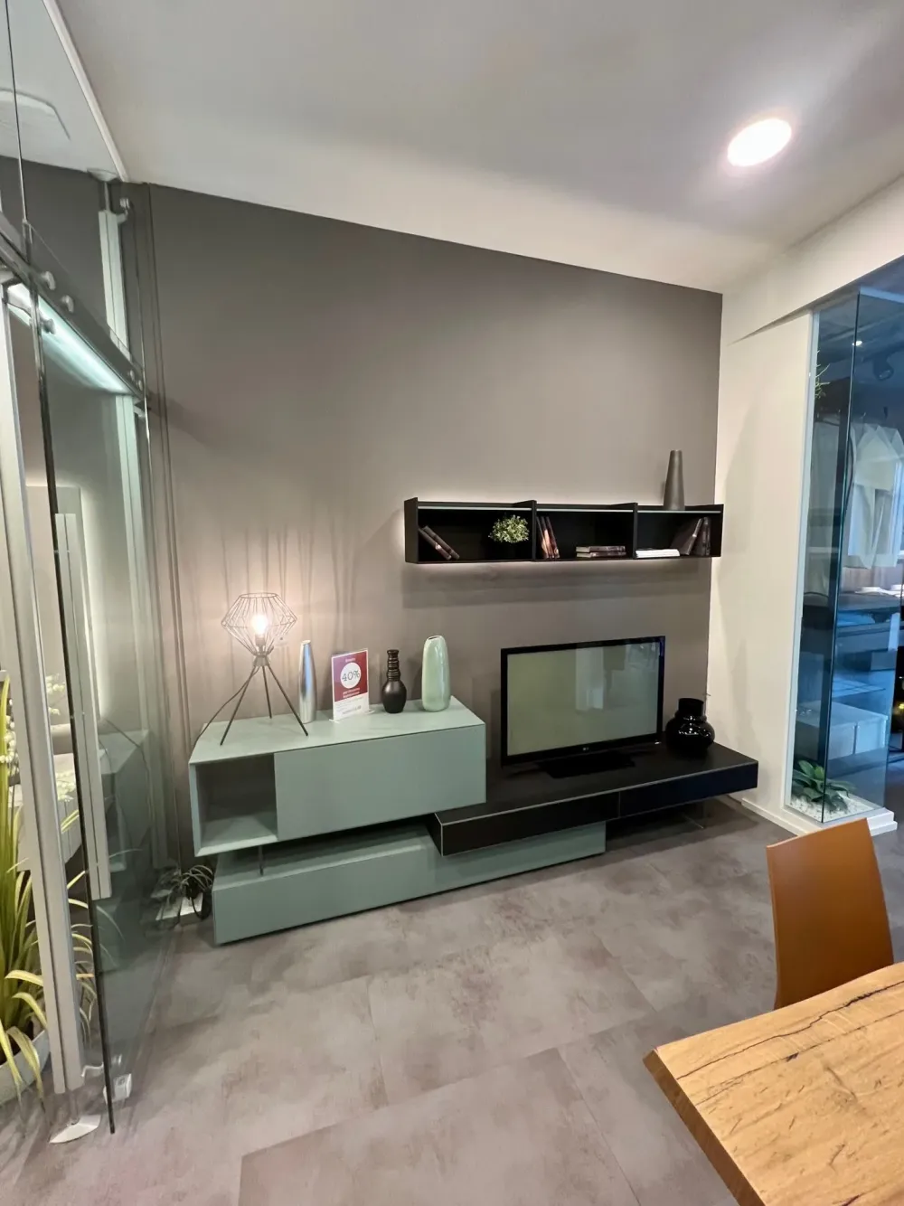 Composizione per il living modello Lampo di a prezzo scontato^Sangiacomo Online