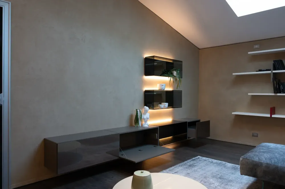 Hot Composizione per il living modello 36e8 di in Offerta Outlet Soggiorni Completi