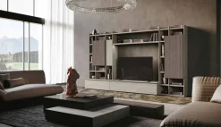 Imab Composizione per il living modello Sm021 di in Offerta Outlet- Soggiorni Completi