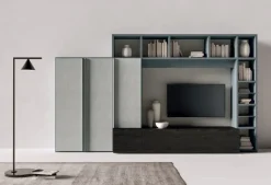 Clearance Composizione per il living modello day 123 di in Offerta Outlet Soggiorni Completi