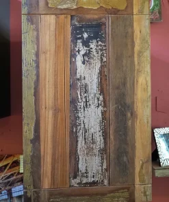 Composizione per il living modello Parete soggiorno industrial recicle di in Offerta Outlet^Outlet Etnico Outlet