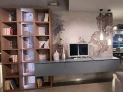 Hot Composizione per il soggiorno modello Ego libreria di a prezzo scontato Soggiorni Completi