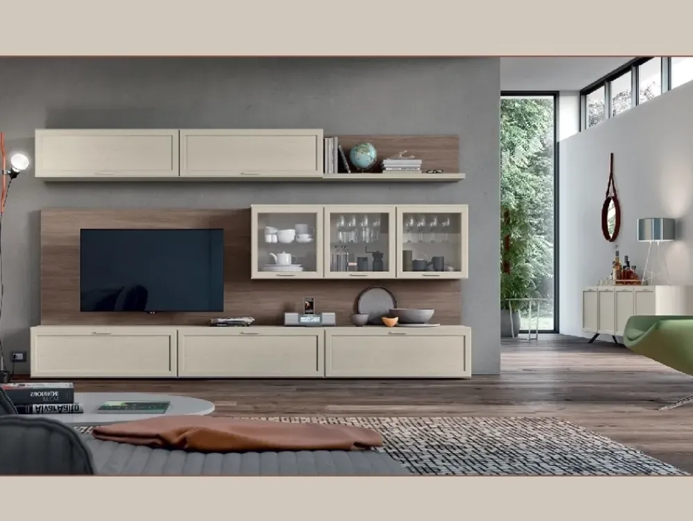 Clearance Composizione per la zona giorno modello Gardenia di a prezzo Outlet Soggiorni Completi